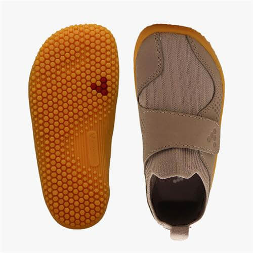 Vivobarefoot Primus Knit II Spor Ayakkabı Çocuk Kahverengi | 8473-HUBOQ