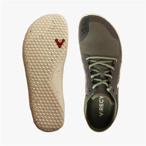 Vivobarefoot Primus Lite III Spor Ayakkabı Kadın Brown/Green | 0651-JCVDP