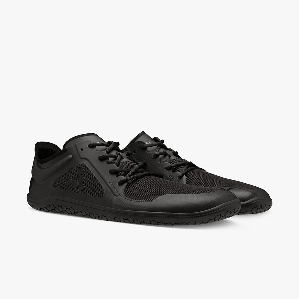 Vivobarefoot Primus Lite III Spor Ayakkabı Erkek Obsidian | 6071-DAQOM