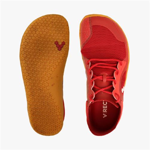 Vivobarefoot Primus Lite III Spor Ayakkabı Erkek Kırmızı | 6132-EAJXQ