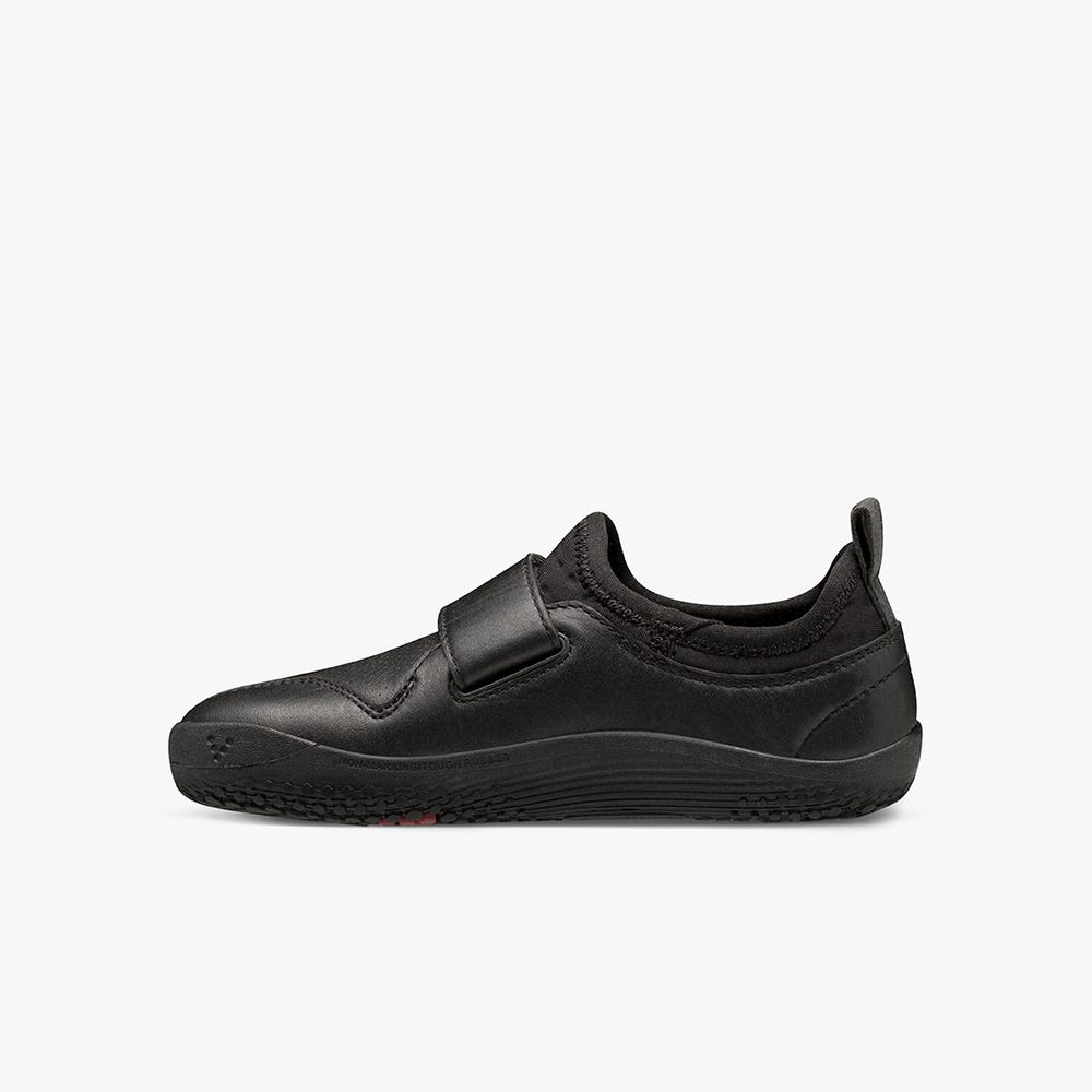 Vivobarefoot Primus School II Okul Ayakkabısı Çocuk Obsidian | 0689-ULPTC