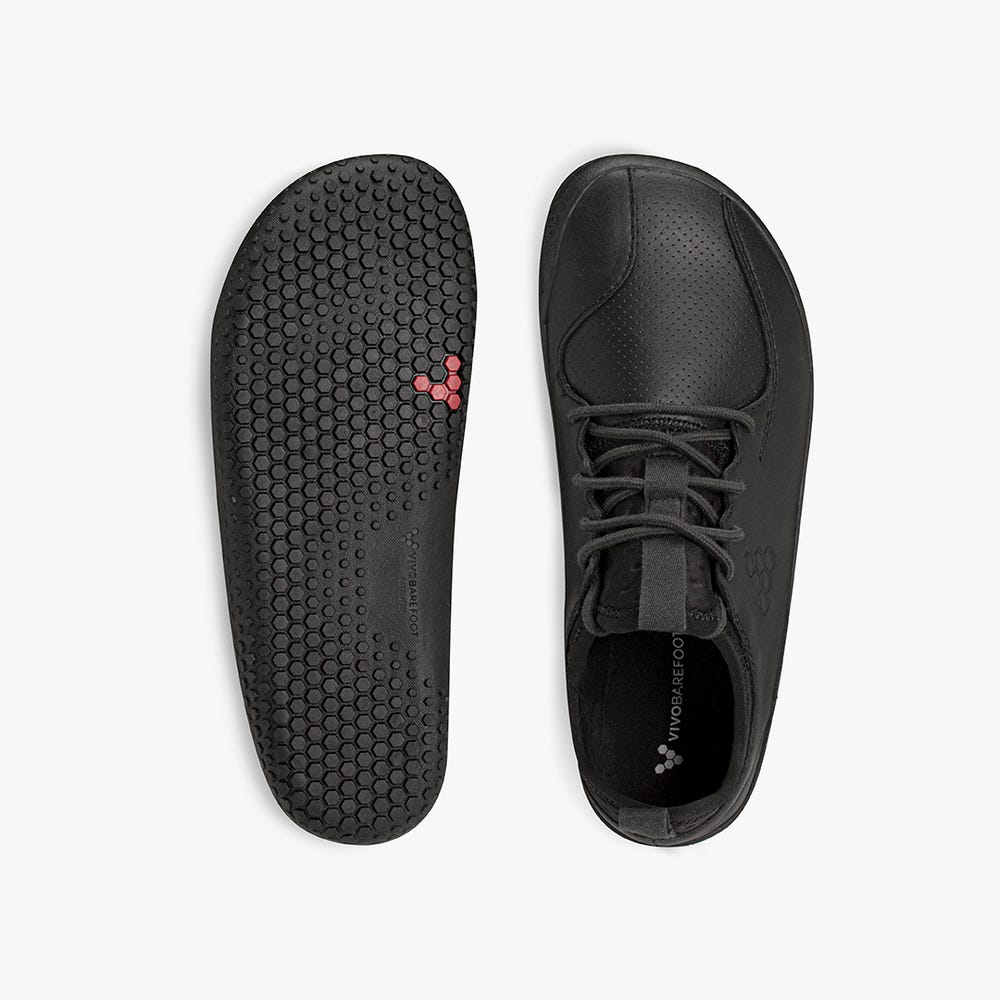 Vivobarefoot Primus School II Okul Ayakkabısı Çocuk Obsidian | 9435-QDCVJ