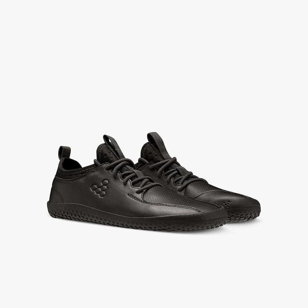 Vivobarefoot Primus School II Okul Ayakkabısı Çocuk Obsidian | 9435-QDCVJ