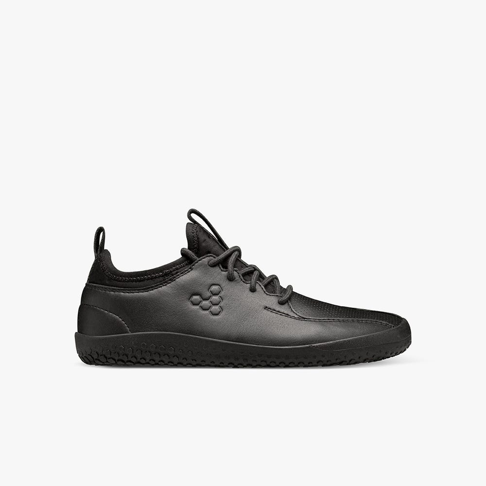 Vivobarefoot Primus School II Okul Ayakkabısı Çocuk Obsidian | 9435-QDCVJ