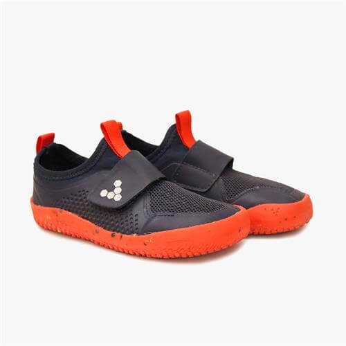 Vivobarefoot Primus Spor II Spor Ayakkabı Çocuk Black/Orange | 1250-FYNHO