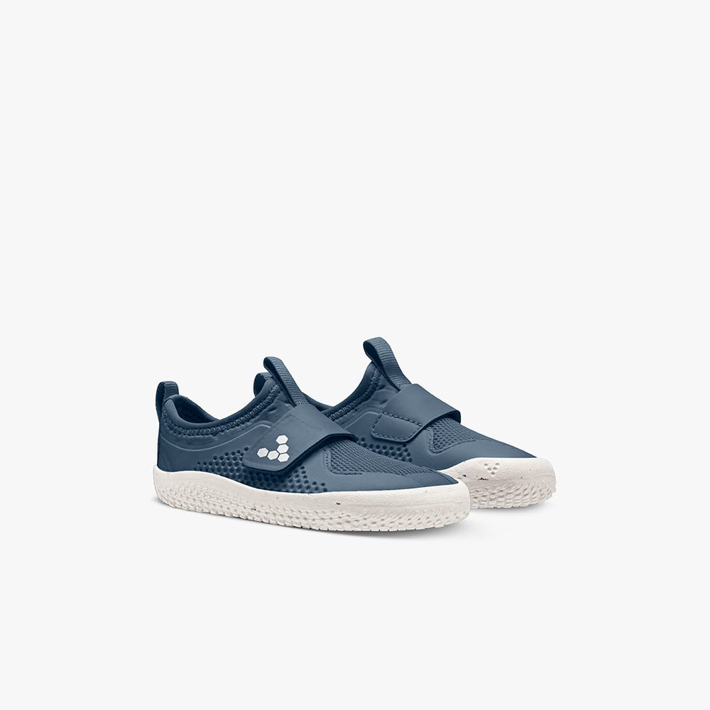 Vivobarefoot Primus Spor II Yürümeye Başlayan Spor Ayakkabı Çocuk Indigo | 0641-TDSQU