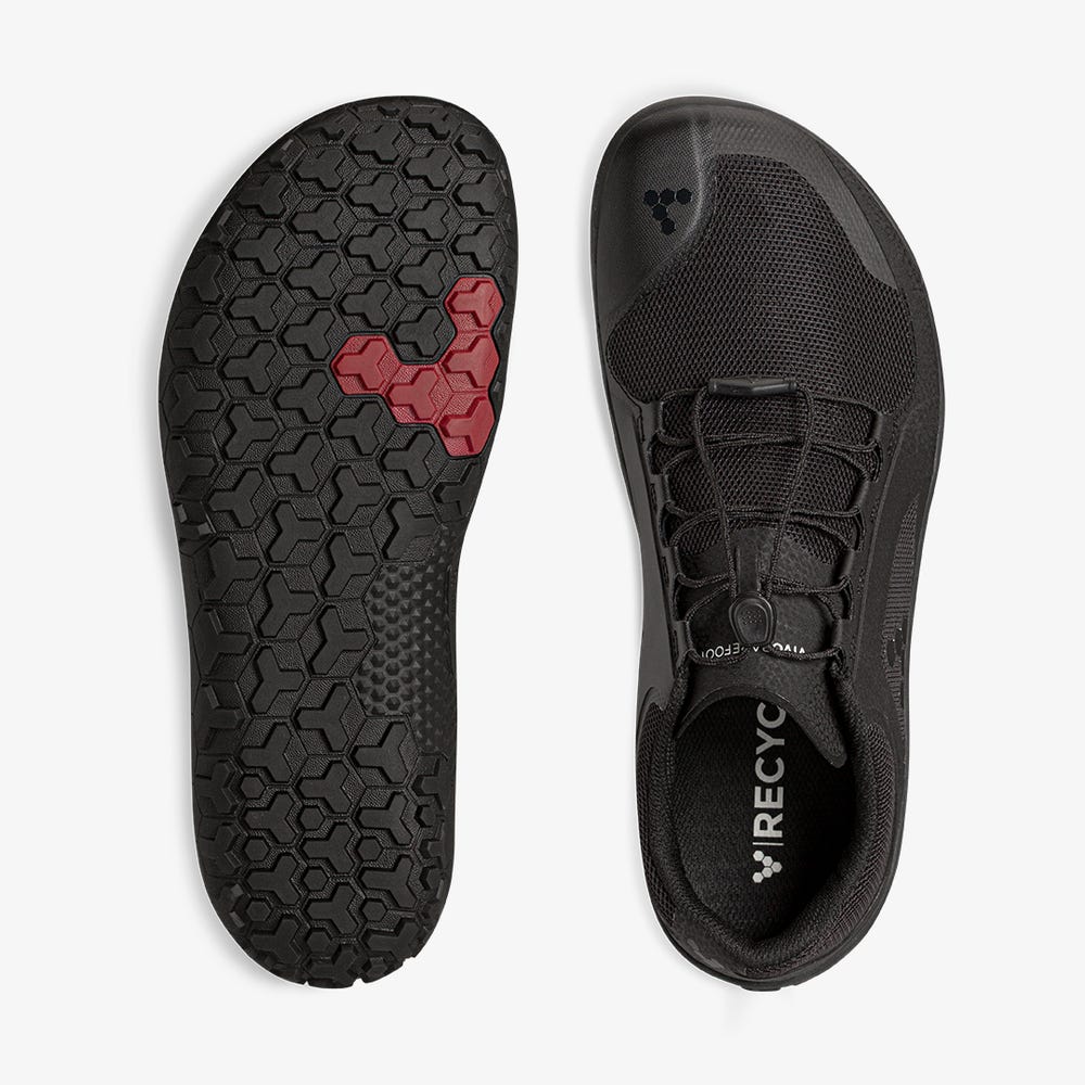 Vivobarefoot Primus Yürüyüş II FG Patika Koşu Ayakkabısı Erkek Obsidian | 1304-KQUIW