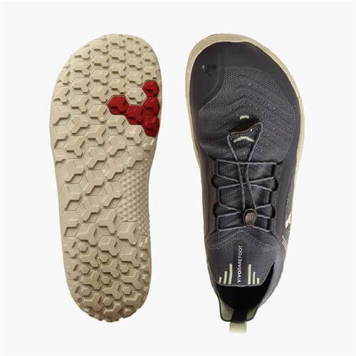 Vivobarefoot Primus Yürüyüş Knit FG Patika Koşu Ayakkabısı Erkek Mavi | 3867-AIROY