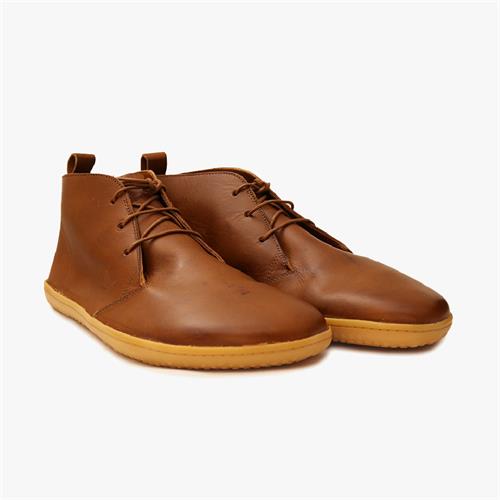 Vivobarefoot RA LUX LEATHER Oxford Ayakkabı Erkek Kahverengi | 7914-GPREU