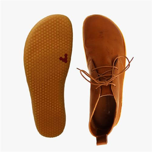 Vivobarefoot RA LUX LEATHER Oxford Ayakkabı Erkek Kahverengi | 7914-GPREU