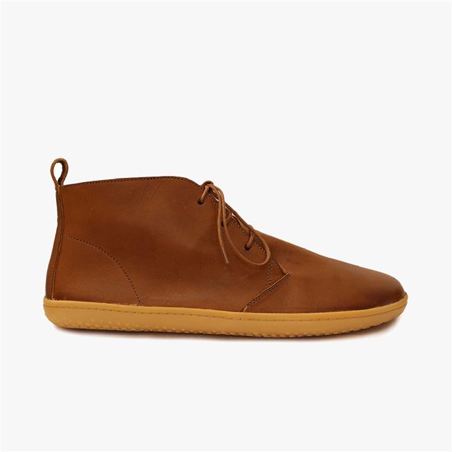 Vivobarefoot RA LUX LEATHER Oxford Ayakkabı Erkek Kahverengi | 7914-GPREU