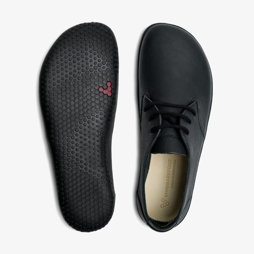 Vivobarefoot Ra III Oxford Ayakkabı Erkek Obsidian | 5460-OWSYV