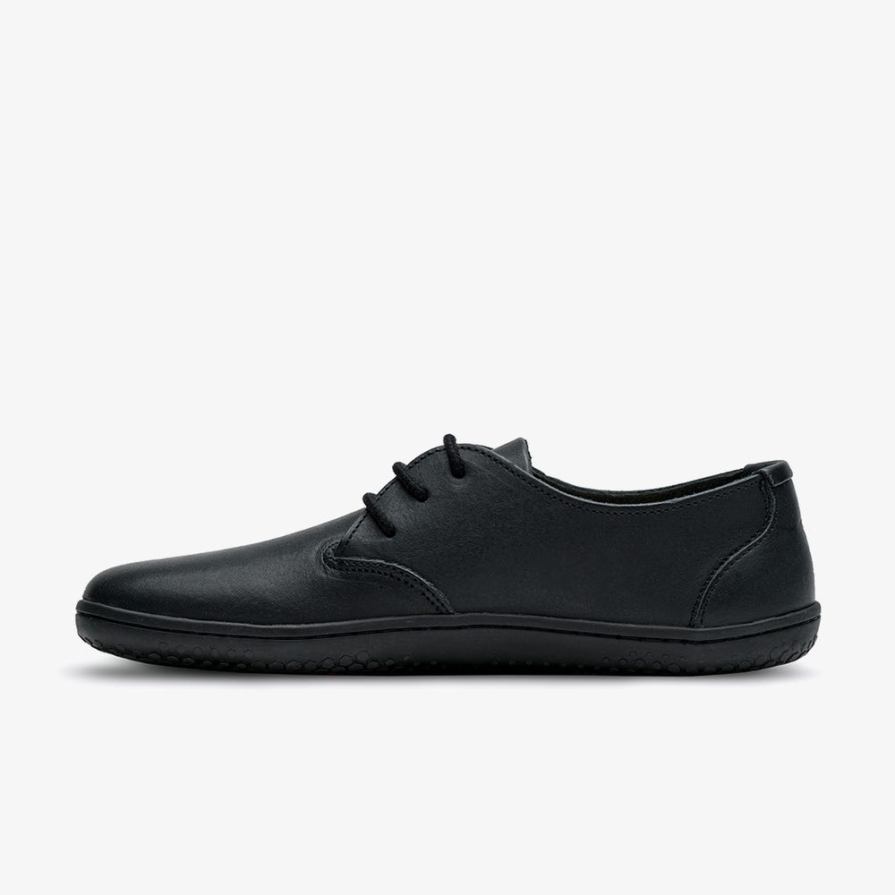 Vivobarefoot Ra III Oxford Ayakkabı Erkek Obsidian | 5460-OWSYV