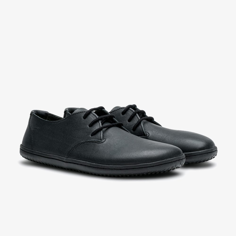 Vivobarefoot Ra III Oxford Ayakkabı Erkek Obsidian | 5460-OWSYV