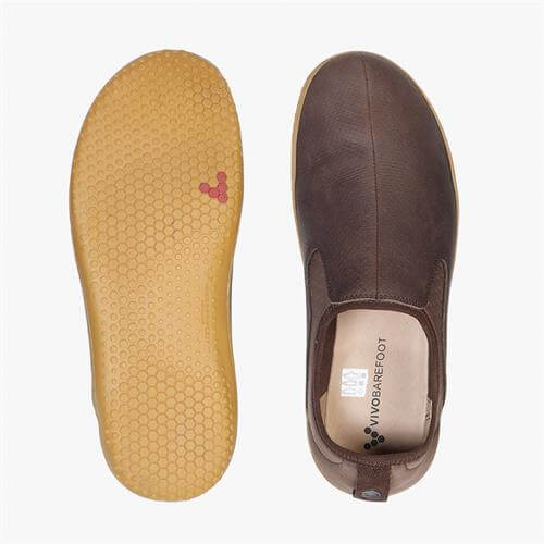 Vivobarefoot SLYDE Slip On Erkek Kahverengi | 6792-KPQCM