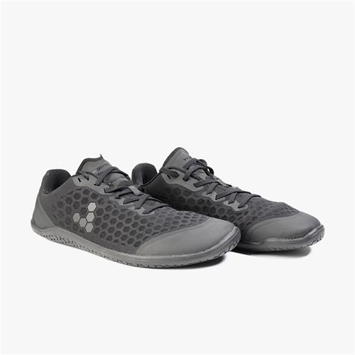 Vivobarefoot STEALTH III Koşu Ayakkabısı Erkek Obsidian | 6137-GODTH