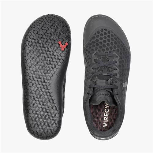 Vivobarefoot STEALTH III Koşu Ayakkabısı Erkek Obsidian | 6137-GODTH