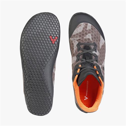 Vivobarefoot STEALTH III Koşu Ayakkabısı Erkek Black/Brown | 6173-NDREO