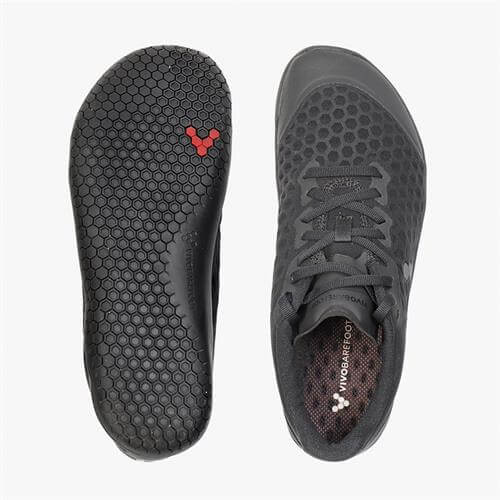 Vivobarefoot STEALTH III Koşu Ayakkabısı Kadın Siyah | 7025-OPNRX