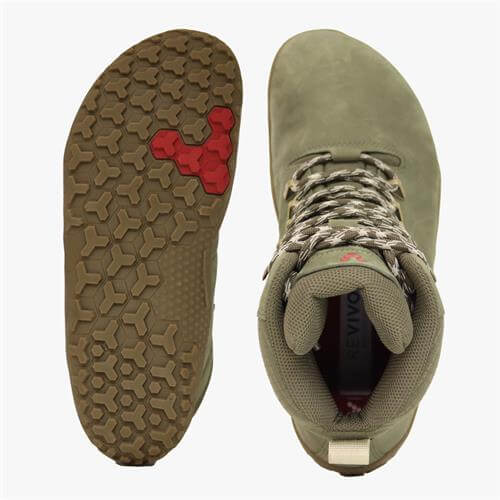 Vivobarefoot TRACKER FG Yürüyüş Ayakkabısı Erkek Brown/Green | 3851-PGRMF