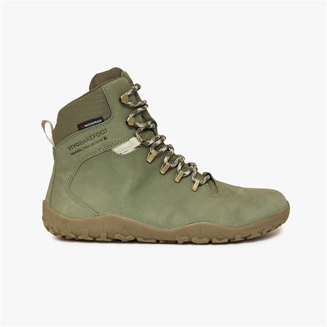 Vivobarefoot TRACKER FG Yürüyüş Ayakkabısı Erkek Brown/Green | 3851-PGRMF