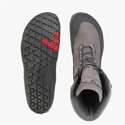 Vivobarefoot TRACKER HI FG Yürüyüş Ayakkabısı Kadın Gri | 0916-MCBLI