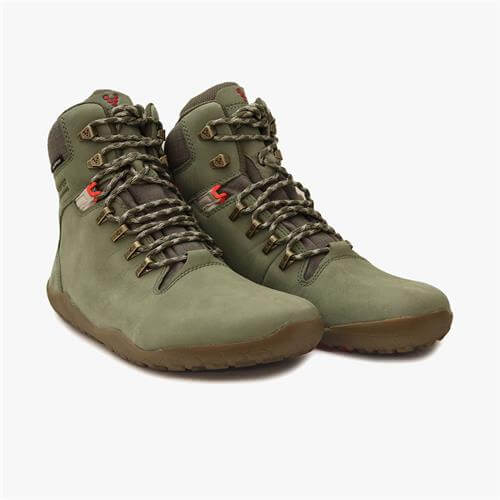 Vivobarefoot Tracker II Fg Yürüyüş Ayakkabısı Kadın Brown/Green | 3961-KJDYB