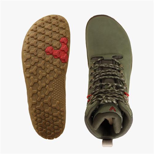 Vivobarefoot Tracker II Fg Yürüyüş Ayakkabısı Kadın Brown/Green | 3961-KJDYB