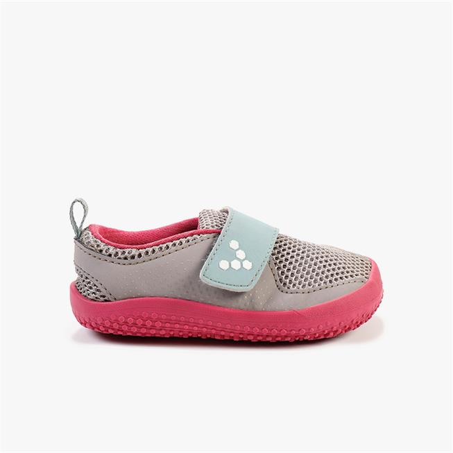 Vivobarefoot MINI PRIMUS Koşu Ayakkabısı Çocuk Gri | 9052-OJQHM