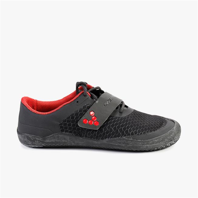 Vivobarefoot MOTUS Spor Ayakkabı Kadın Black/Red | 3726-JLPUG