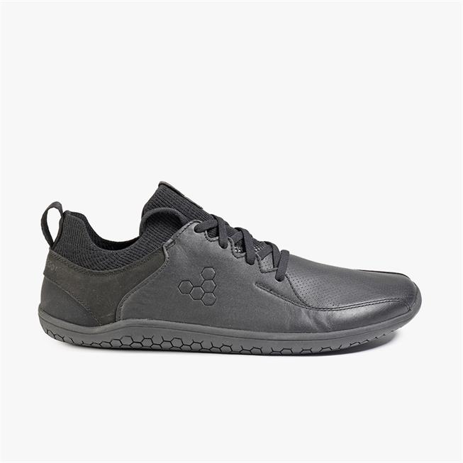 Vivobarefoot PRIMUS KNIT LUX Spor Ayakkabı Erkek Siyah | 3156-WQHSN