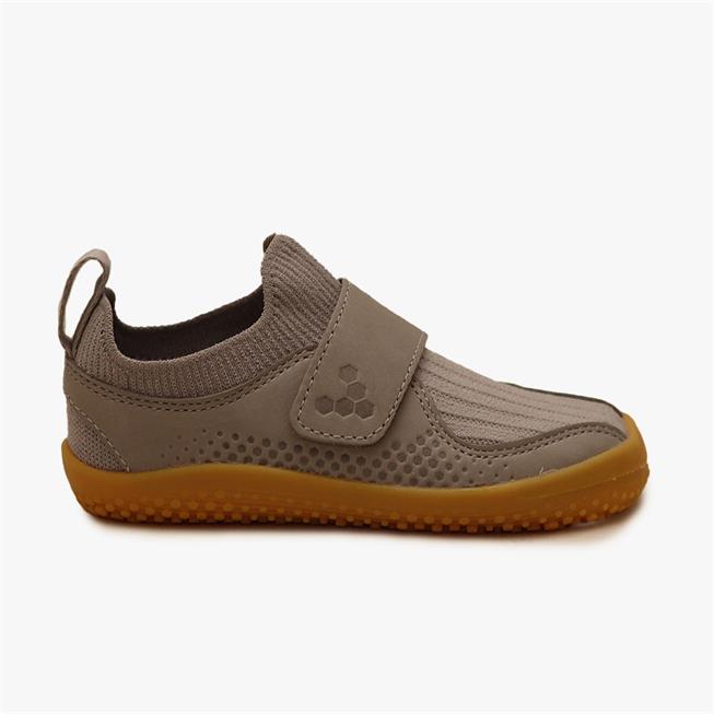 Vivobarefoot Primus Knit II Spor Ayakkabı Çocuk Kahverengi | 8473-HUBOQ