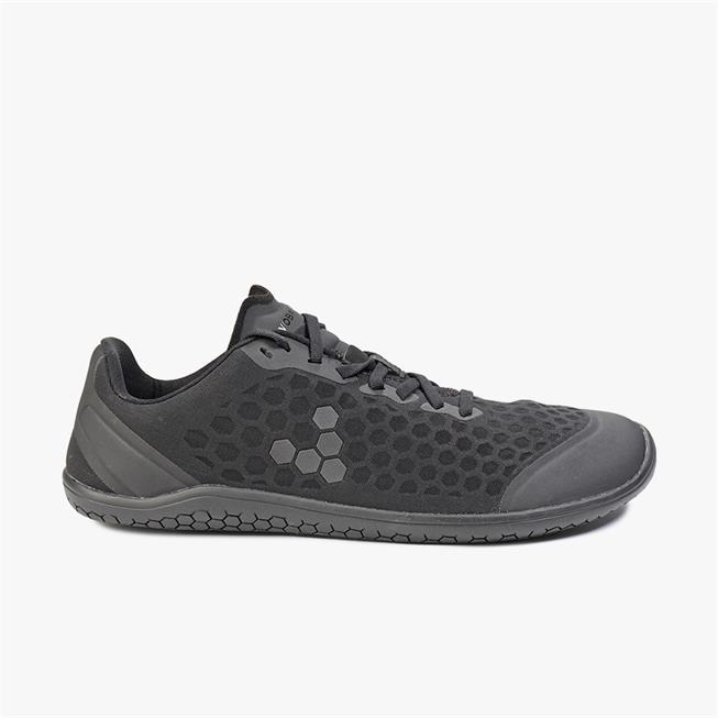 Vivobarefoot STEALTH III Koşu Ayakkabısı Erkek Obsidian | 6137-GODTH